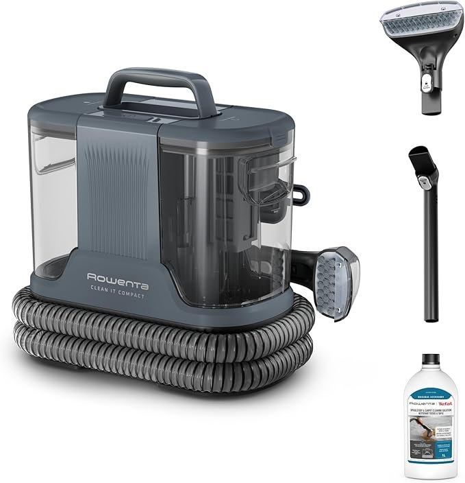 Rowenta Clean It Compact : Le Nettoyeur Portable Puissant de 400W pour un Entretien Impeccable